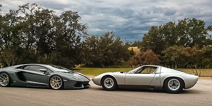 lamborghini sand historie