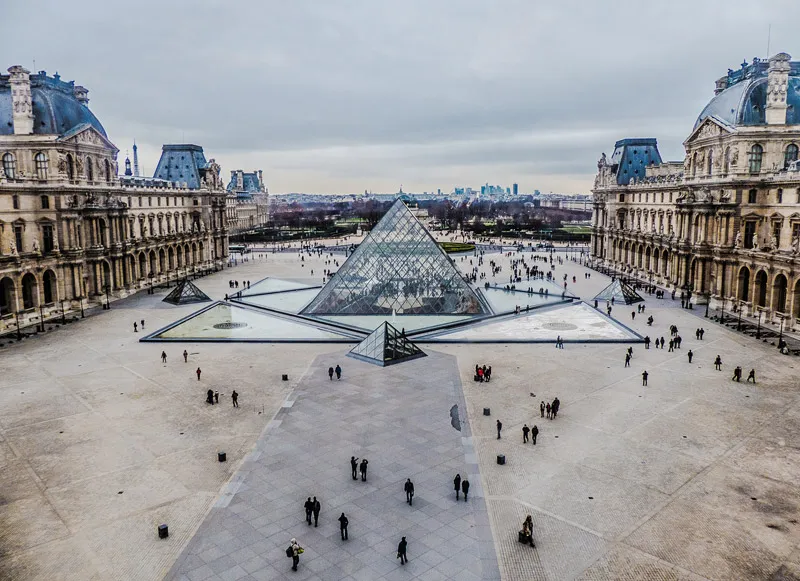 Louvre er det mest besøgte galleri i verden