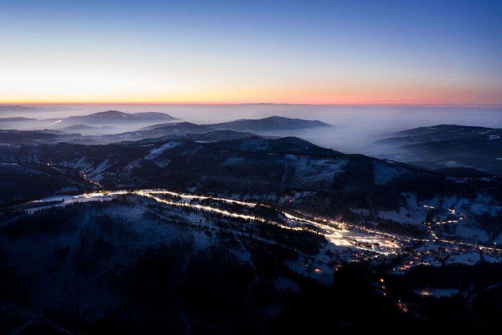 Berømte skisportssteder i Polen Szczyrk Mountain Resort