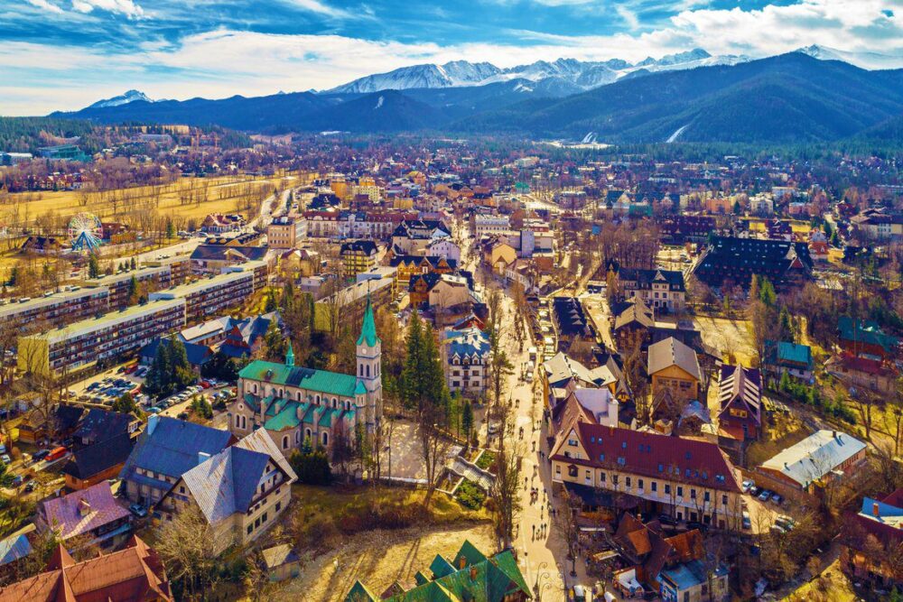 Hotel i de polske bjerge