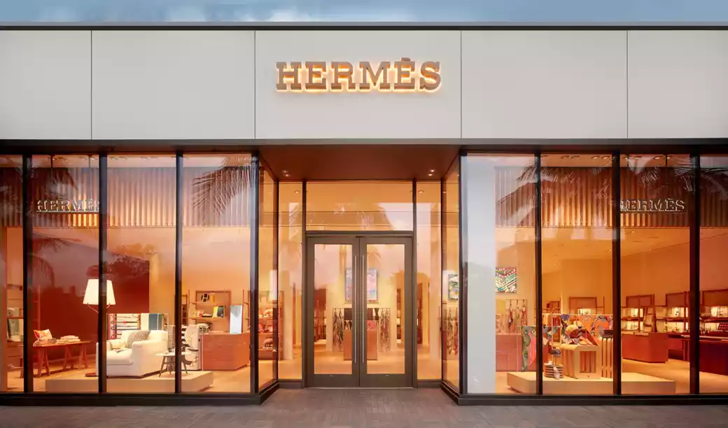 I hvilke lande findes der Hermès-butikker