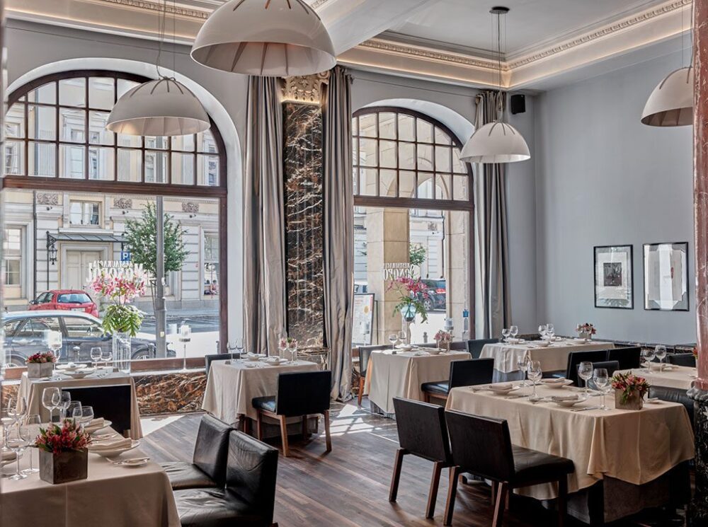 Luksuriøse restauranter i Wroclaw Monopol Hotel Monopol