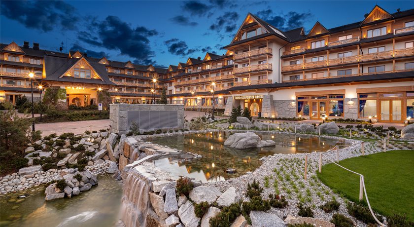 Luksushotel i bjergene