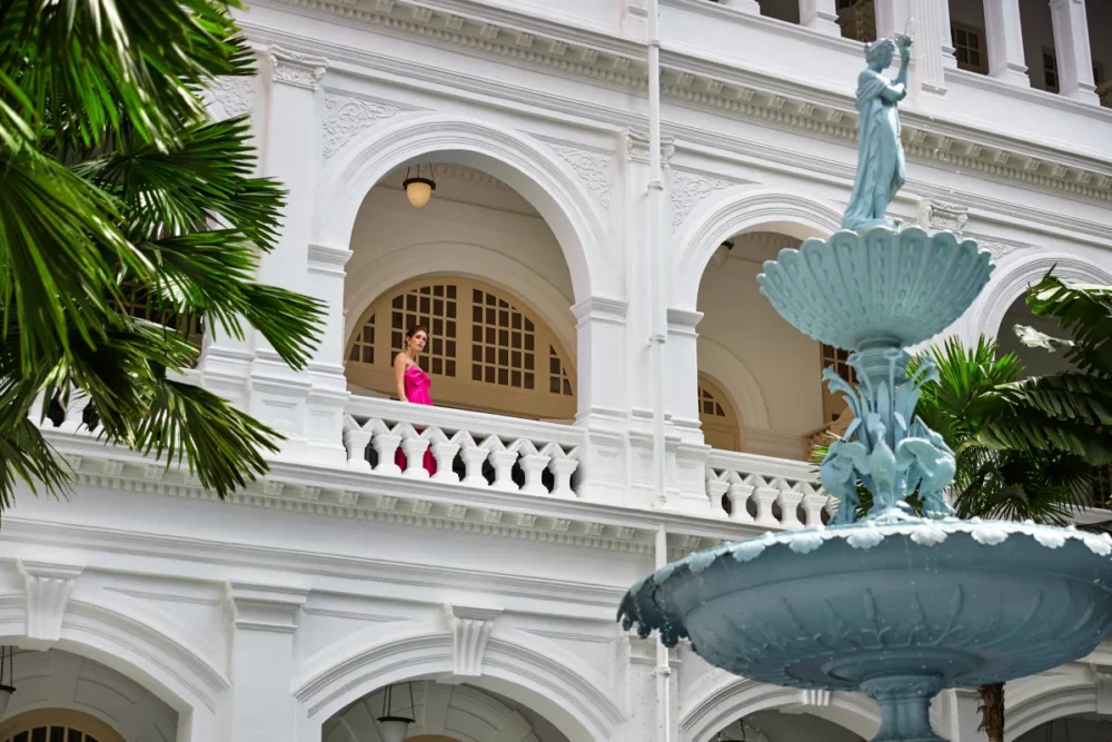 Ophold på Raffles Hotel Singapore
