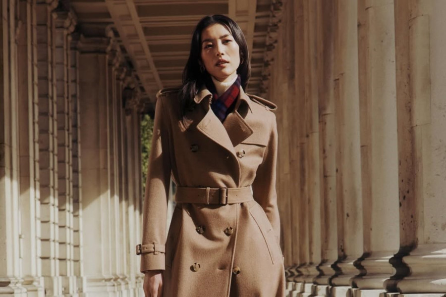 Burberry trenchcoats