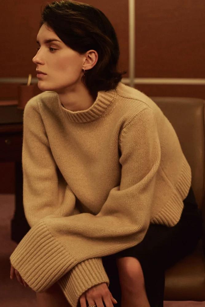 Khaite Dame Sweatre