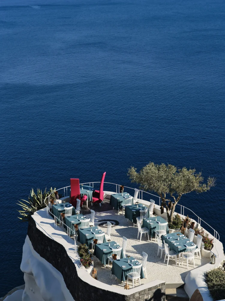Luksushoteller på Santorini